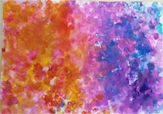 zdjęcie do artykułu: Mokre w mokrym - technika plastyczna