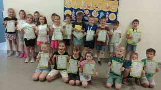 zdjęcie do artykułu: Zakończenie Ogólnopolskiego Projektu Edukacyjnego Na tropie zdrowego odżywiania w roku szkolnym 2022/23