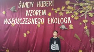 zdjęcie do artykułu: Wyróżnienie w Wojewódzkim konkursie twórczości plastycznej pt. Św.  Hubert wzorem współczesnego ekologa 