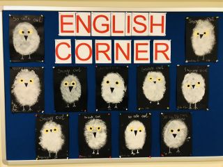 zdjęcie do artykułu: Snowy owl-  zimowe zajęcia English Corner