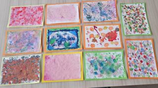 zdjęcie do artykułu: Stemplowanie kulką papieru